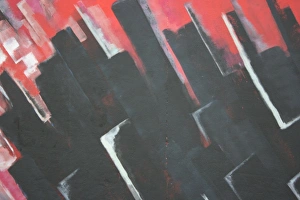 Abstract Geometric Shapes Stampe: Abstract - blocks