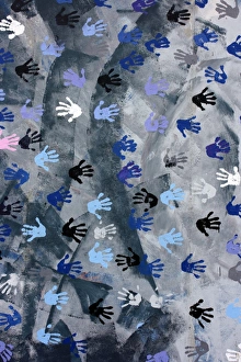 Strumento astratto - mani