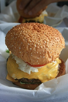 Juicy Hamburger Stampe: Hamburger