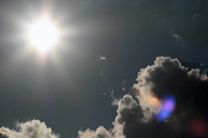 Photoslot Images Stampe: Sun and clouds