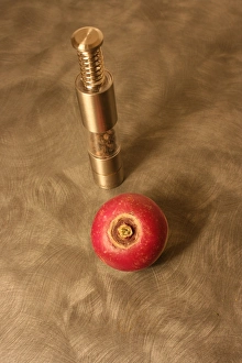 Cooking Utensils Stampe: Turnip and pepper mill