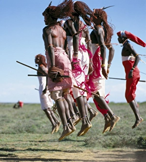 African Cultural Heritage Images Stampe: In their dances