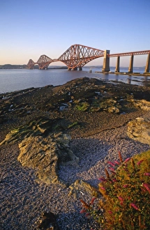 Victorian Engineering Marvels Stampe: The Forth Rail Bridge, Firth of Forth, Edinburgh, Scotland