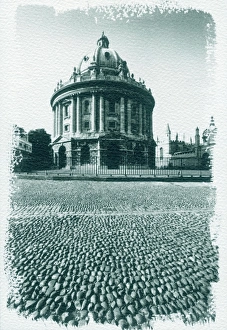 Radcliffe Camera Oxford Stampe: Radcliffe Camera
