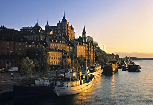 Stockholm Waterfront Stampe: Soder Malarstrand
