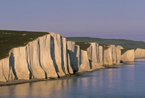 English Coastline Scenery Stampe: White cliffs