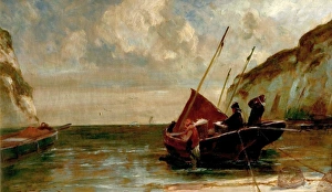 Nottingham Cityscape Photos Stampe: Unloading the Catch - Edwin Ellis