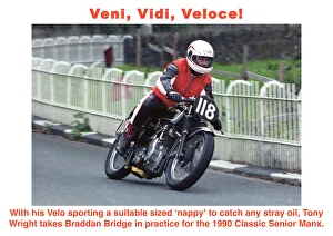 Motorcycle Photography Stampe: EX MGP 1990 Wright