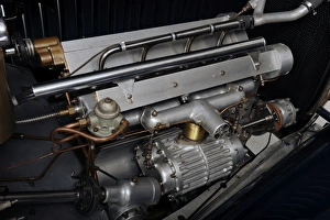Classic French Automobiles Stampe: Bugatti type 55