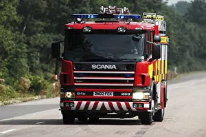 Vintage Fire Engine Photos Stampe: Fire Engine British