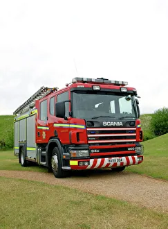 Fire Department Equipment Stampe: Fire Engine Scania