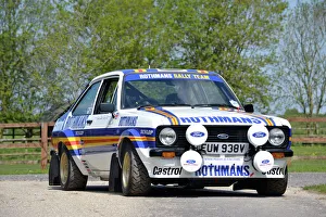 Ford Escort Mk. 2 (liveratura di rally Rothmans, annata 1979 ) Bianca liveratura di sponsor Rothman