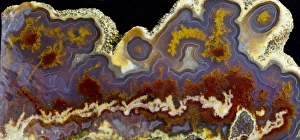 Macro Nature Images Stampe: Cathedral Agate