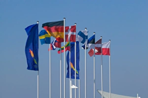 German National Flag Stampe: flags