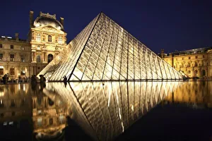 Paris Night View Stampe: The night view