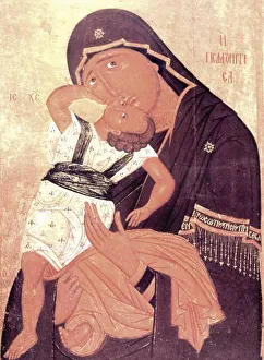 Byzantine Icon Stampe: The Virgin