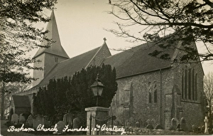 Historic Church Architecture England Stampe: Holy Trinity Bosham