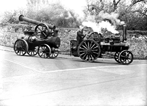 Vintage Steam Engine Photos Stampe: Marshall Steam Engine
