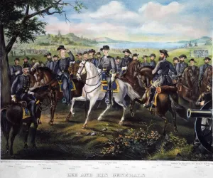 LEE E I SUOI GENERALI. Robert E. Lee e i suoi generali.