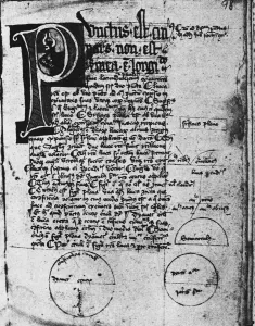 Scienza Stampe: EUCLIDE: ELEMENTI. Una pagina dagli Elementi di Euclide, tradotta dallo studioso inglese.