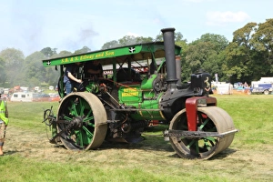 Stampe di Motore a Vapore nella Tenuta di Boconnoc vicino a Lostwithiel in Cornovaglia Paolo Stampe: Macchina a Vapore