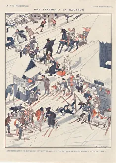 Winter Sports Illustration Stampe: 30587261