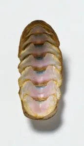 Chitoni Stampe: Conchiglia di cefalopodo.