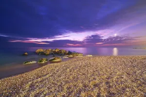 Seashore Landscape Photography Stampe: Sunrise