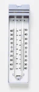 Weather Forecasting Tools Stampe: A maximum-minimum thermometer