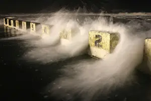 Australian Coastal Scenes Stampe: Number blocks
