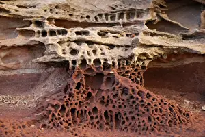 Northern Territory Landscapes Stampe: Sandstone structure, Eagle Gorge