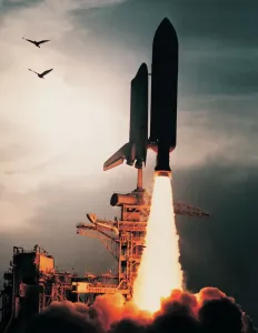 Spazio Stampe: Lancio della Discovery.