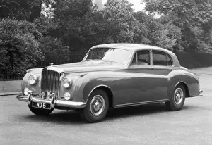 Vintage Car Transport Stampe: Bentley