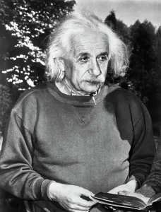 Albert Einstein Portrait Stampe: German Physicist Albert Einstein