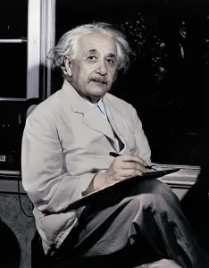 Albert Einstein Portrait Stampe: Physicist Albert Einstein