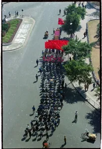 Mao Zedong Portrait Stampe: Procession of Guards