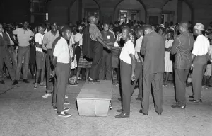 African American Activism Stampe: Protesting Segregation