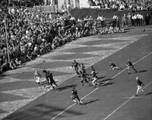 Football History Stampe: Touchdown Stretch