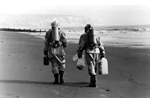 Isle Of Wight Landscape Stampe: Checking Pollution