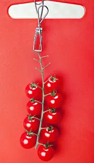 Red Vegetable Images Stampe: Cherry tomatoes