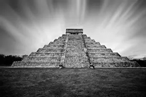 Chichen Itza Pyramid Stampe: Chichen Itza