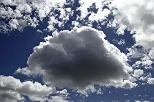 Cloudy Weather Stampe: Cloud, clouds, sky
