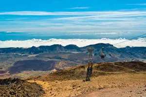 El Teide National Park Stampe: Above the clouds