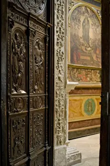 Christian Iconography Photography Stampe: Cuenca, Gothic Cathedral
