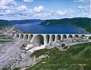 Hydroelectric Power Plant Stampe: Daniel-Johnson Dam