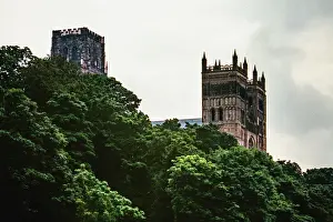 River Wear Landscape Stampe: Durham