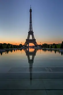 Torre Eiffel Stampe: Riflessione dell'Eiffel