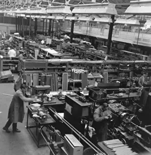 Industrial Equipment Photography Stampe: Factory Floor