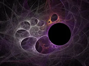 Computer Generated Graphics Stampe: Fractal object