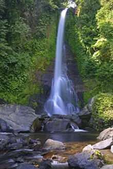 Bali Waterfall Stampe: Great Gitgit Waterfall, Central Bali, Bali, Indonesia